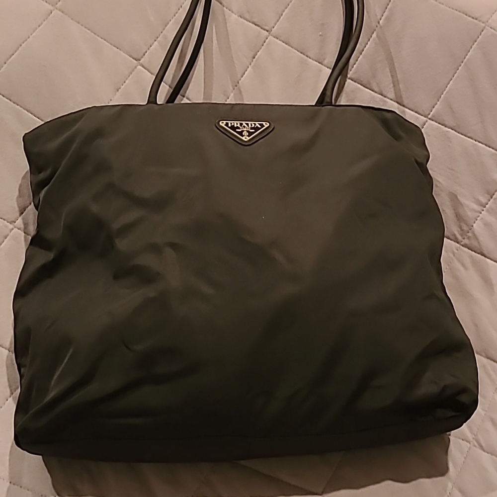 Prada Black Nylon Tessuto Tote - Picture 2 of 16